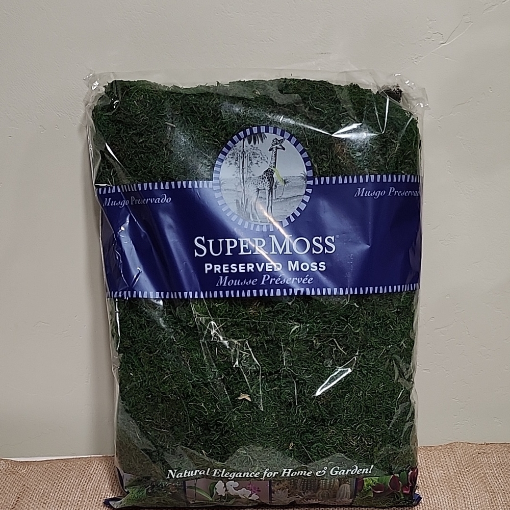 Preserved Super Moss - Green